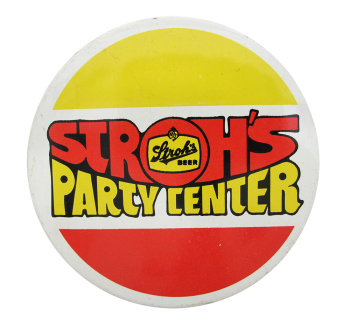 Stroh's Party Center Beer Button Museum