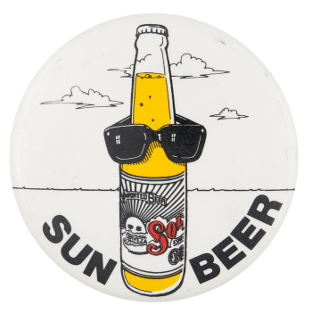 Sun Beer Beer Button Museum