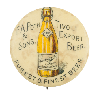 Tivoli Export Beer Button Museum