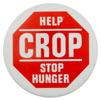 Help Crop Stop Hunger Cause Busy Beaver Button Museum