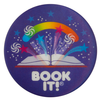 Book It with Swirls Cause Button Museum