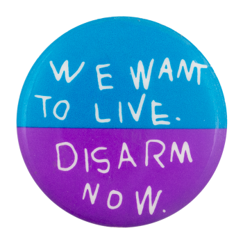 Disarm Now Cause Button Museum