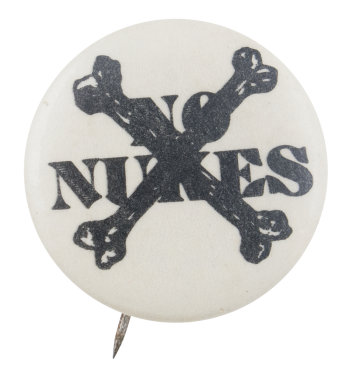 No Nukes Bones Cause Button Museum