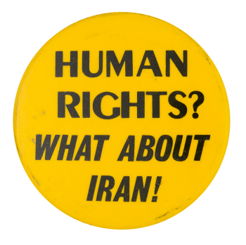 What About Iran Cause Button Museum