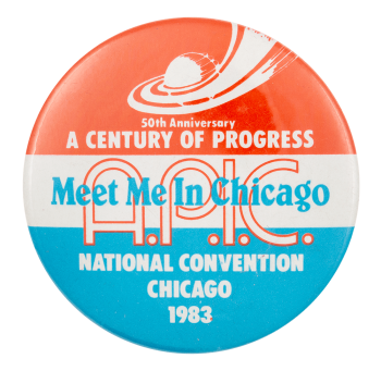 APIC National Convention 1983 Chicago Button Museum