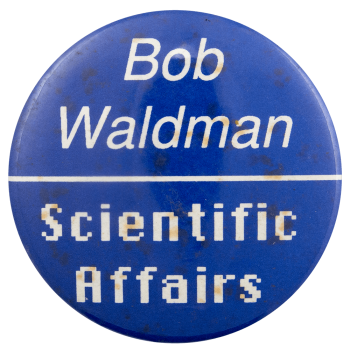 Bob Waldman Scientific Affairs Club Busy Beaver Button Museum