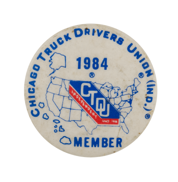 Chicago Truck Drivers Union Club Busy Beaver Button Museum