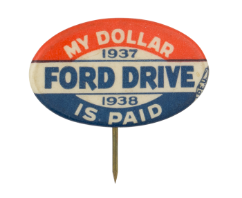 Ford Drive Club Button Museum