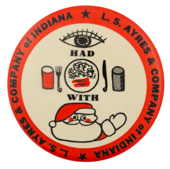 I Had Breakfast With Santa Club Busy Beaver Button Museum