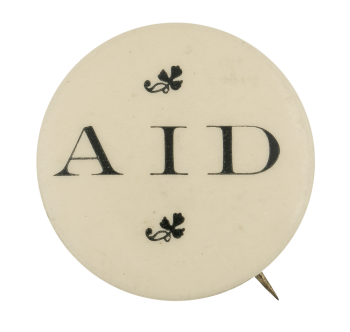 Aid In Black Club Button Museum