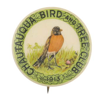 Chautauqua Bird and Tree Club Club Button Museum