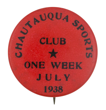 Chautauqua Sports Club Club Button Museum