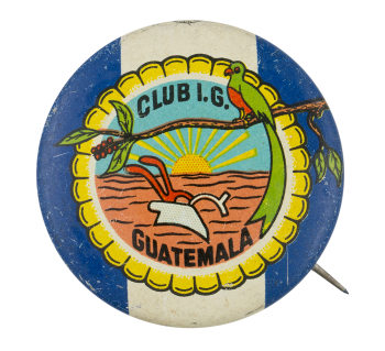 Club I.G. Guatemala Club Button Museum