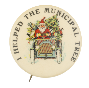 I Helped the Municipal Tree Club Button Museum