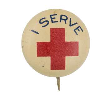 I Serve Red Cross Club Button Museum