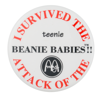 I Survived Teenie Beanie Babies Club Button Museum