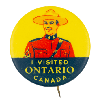 I Visited Ontario Canada Club Button Museum
