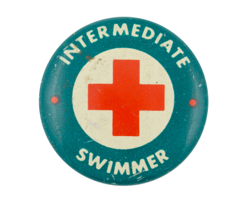 Intermediate Swimmer Club Button Museum