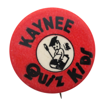 Kaynee Quiz Kids Club Busy Beaver Button Museum