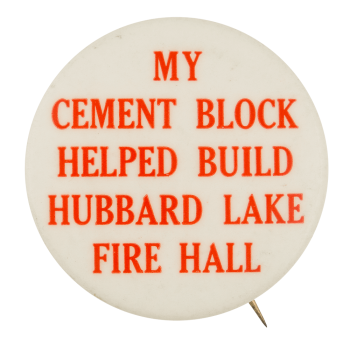 My Cement Block Club Button Museum