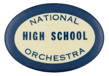 National High School Orchestra Club Button Museum