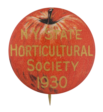 N.Y. State Horticultural Society Club Button Museum