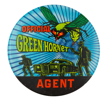 Official Green Hornet Club Button Museum