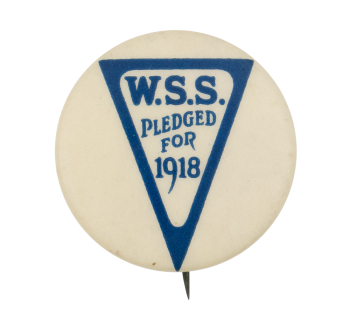 Pledged for 1918 Club Button Museum