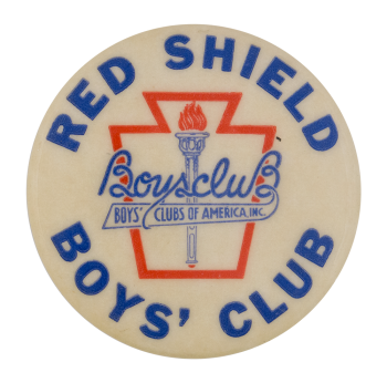 Red Shield Boys' Club Club Button Museum