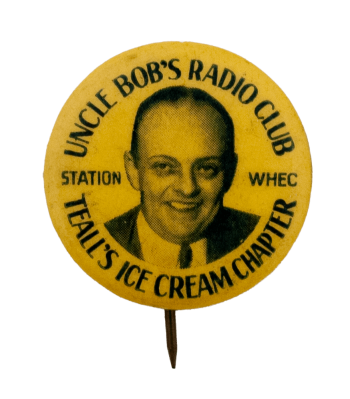 Uncle Bob's Radio Club WHEC Club Busy Beaver Button Museum