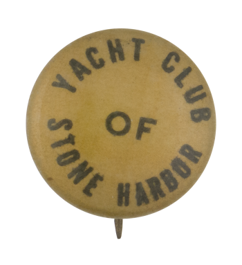 Yacht Club Of Stone Harbor Club Button Museum