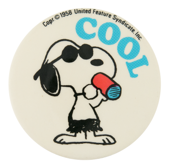 Snoopy Cool Entertainment Busy Beaver Button Museum