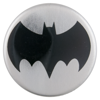 Batman Silver Entertainment Busy Beaver Button Museum