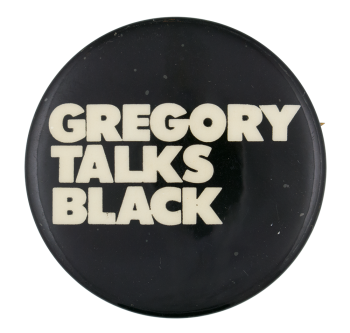 Gregory Talks Black Entertainment Busy Beaver Button Museum
