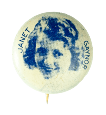 Janet Gaynor Entertainment Busy Beaver Button Museum