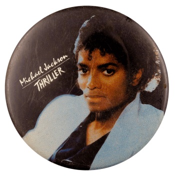 Michael Jackson Thriller Entertainment Busy Beaver Button Museum