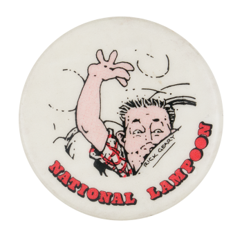 Rick Geary National Lampoon Entertainment Busy Beaver Button Museum