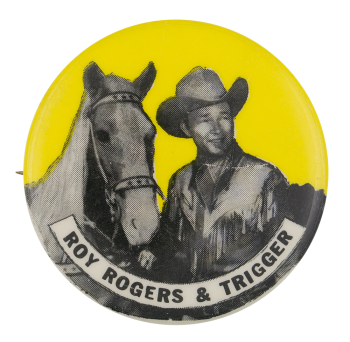 Roy Rogers and Trigger Entertainment Button Museum