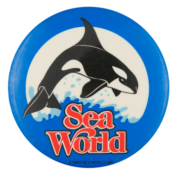 Sea World Shamu Entertainment Busy Beaver Button Museum