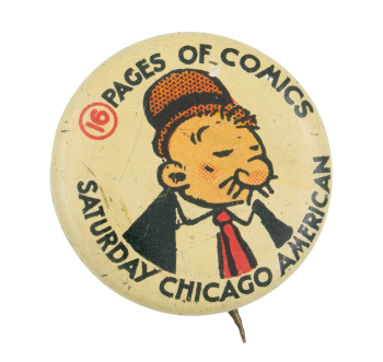 Sixteen Pages of Comics Entertainment Button Museum