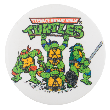Teenage Mutant Ninja Turtles Entertainment Busy Beaver Button Museum