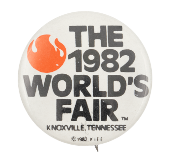 1982 World's Fair Knoxville Event Button Museum