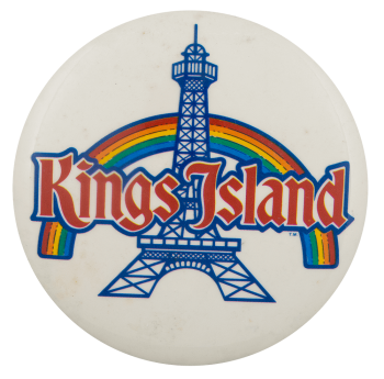 Kings Island Rainbow | Busy Beaver Button Museum