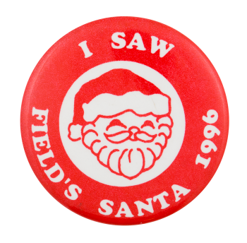 Field's Santa 1996 Event Button Museum