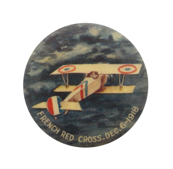 French Red Cross December 6 1918 Events Button Museum