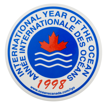 International Year of the Ocean Event Button Museum