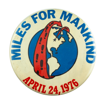 Miles for Mankind Cause Busy Beaver Button Museum