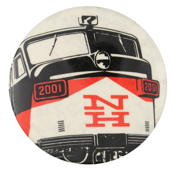 New Haven Railroad Event Button Museum