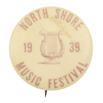 North Shore Music Festival Event Button Museum