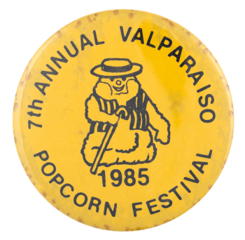 Valparaiso Popcorn Festival event busy beaver button museum